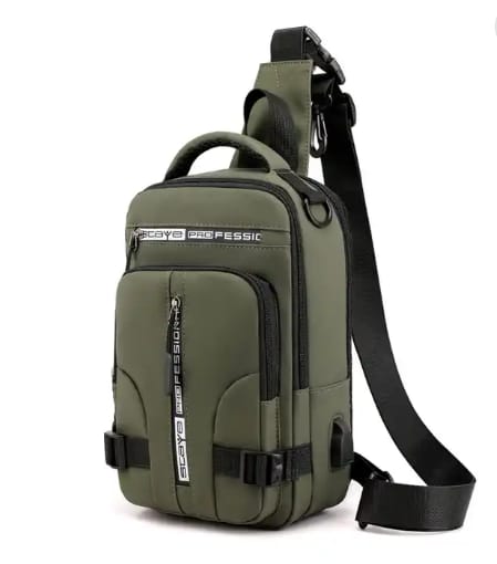 BOLSO PECHERA MORRAL 3 EN 1 DE LUJO CUER