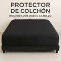 PROTECTOR PARA COLCHON NEGRO