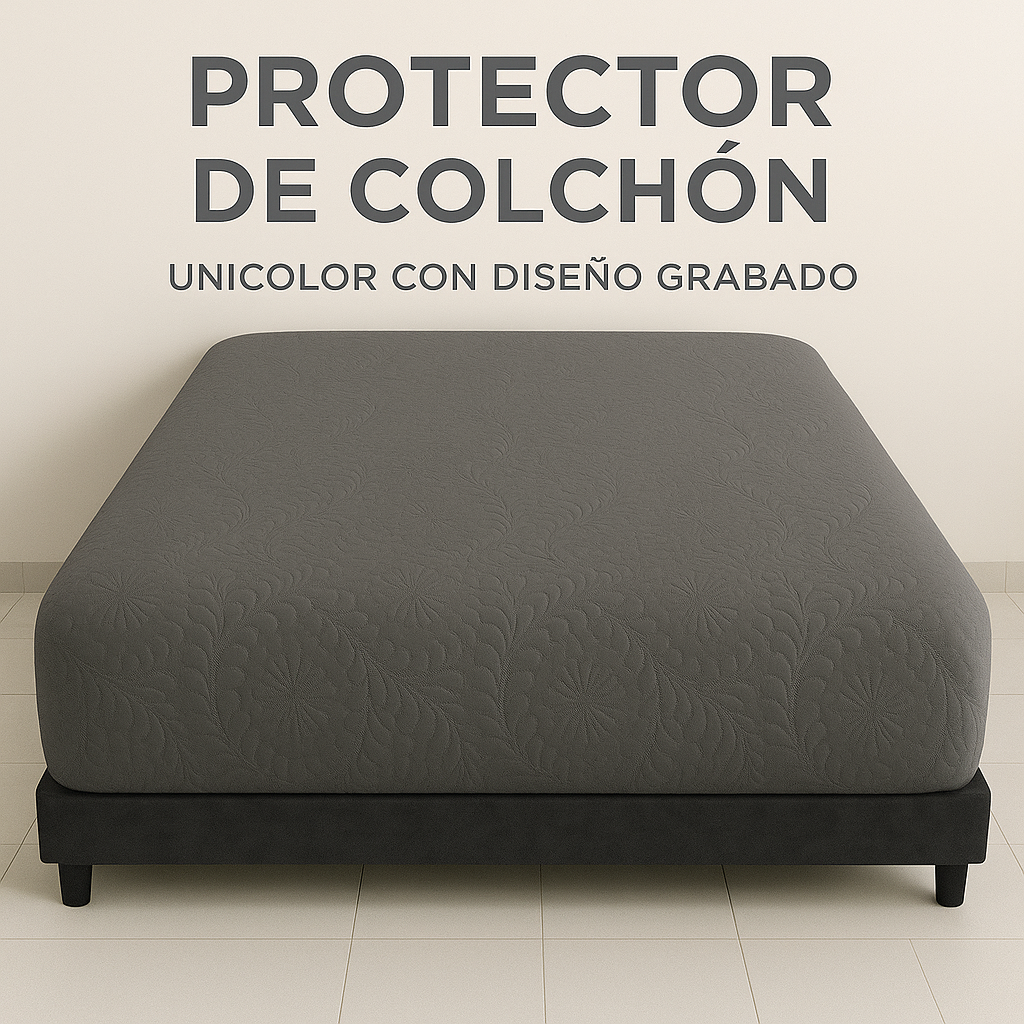 PROTECTOR PARA COLCHON NEGRO