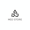 Logo MDJ STORE minimalista